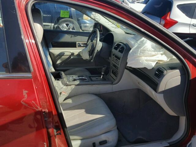 1LNHM86S05Y641622 - 2005 LINCOLN LS أحمر صورة 5