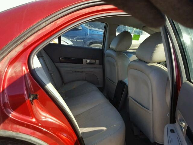 1LNHM86S05Y641622 - 2005 LINCOLN LS أحمر صورة 6