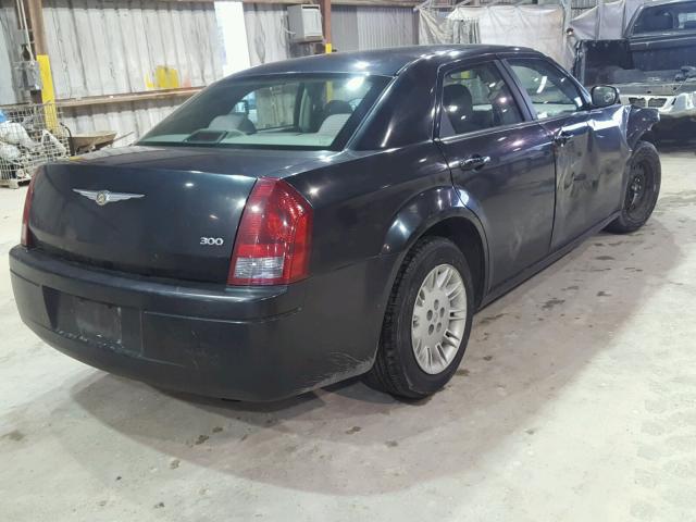 2C3KA43R27H779886 - 2007 CHRYSLER 300 BLACK photo 4