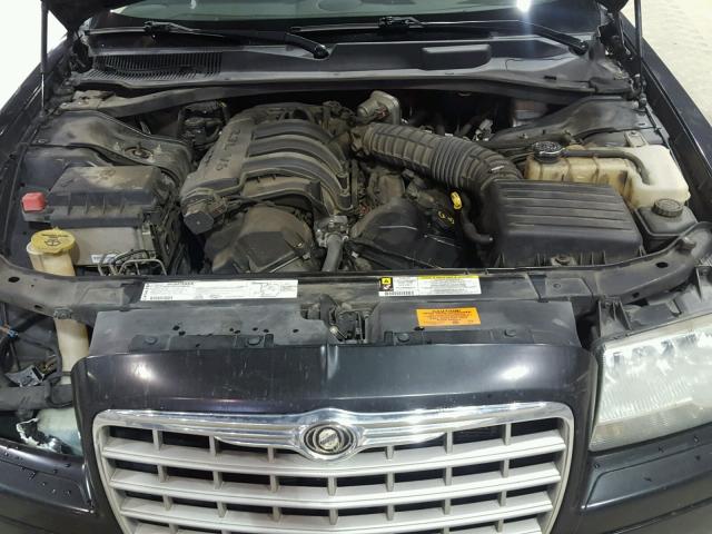 2C3KA43R27H779886 - 2007 CHRYSLER 300 BLACK photo 7