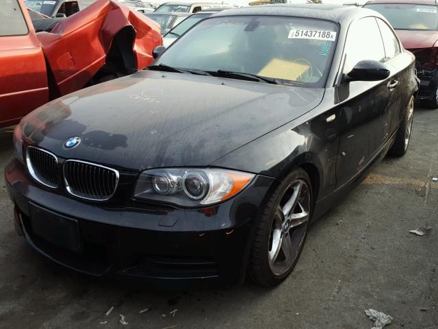 WBAUC73528VF22250 - 2008 BMW 135 I BLACK photo 2