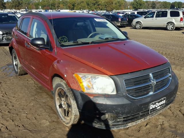 1B3HB48C57D313598 - 2007 DODGE CALIBER SX ORANGE photo 1