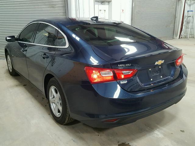 1G1ZB5ST7HF149870 - 2017 CHEVROLET MALIBU LS 蓝色 照片 3