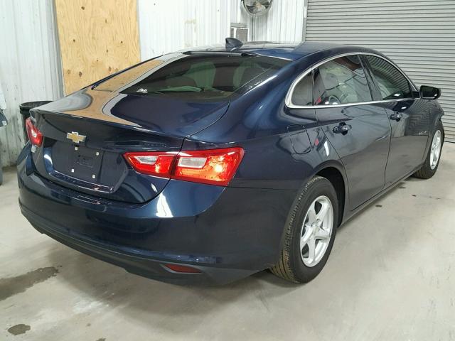 1G1ZB5ST7HF149870 - 2017 CHEVROLET MALIBU LS 蓝色 照片 4