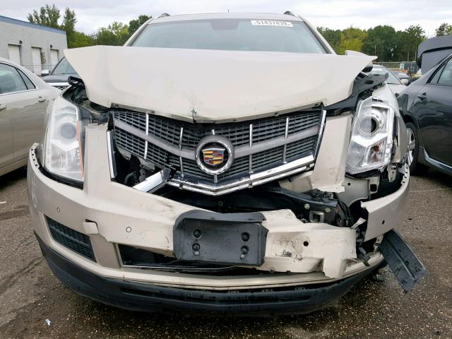 3GYFNAEYXAS594049 - 2010 CADILLAC SRX LUXURY TAN photo 9