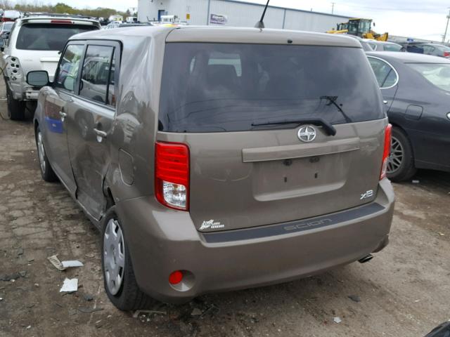 JTLZE4FE3B1123053 - 2011 TOYOTA SCION XB ყავისფერი ფოტო 3
