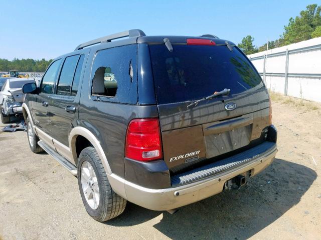 1FMDU74W85ZA52889 - 2005 FORD EXPLORER E GRAY photo 3