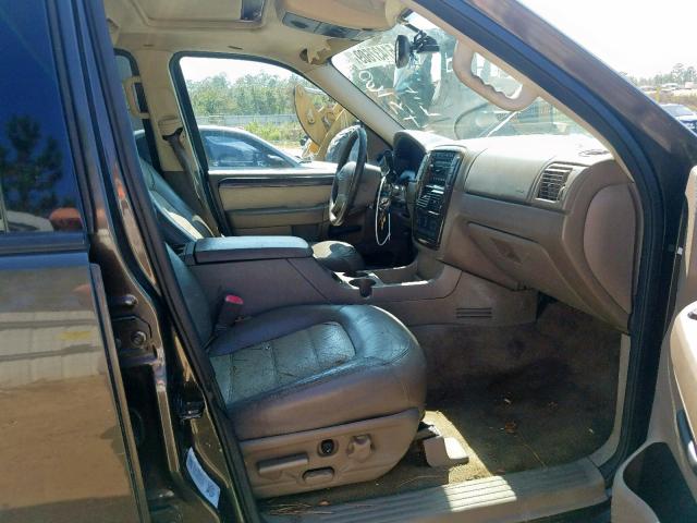 1FMDU74W85ZA52889 - 2005 FORD EXPLORER E GRAY photo 5