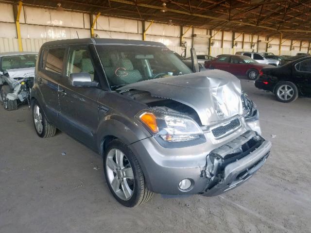 KNDJT2A22B7227076 - 2011 KIA SOUL GRAY photo 1