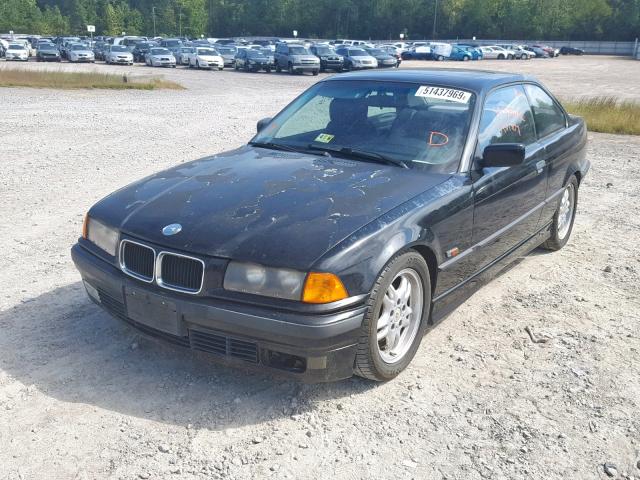 WBABG1326TET02341 - 1996 BMW 328 IS BLACK photo 2