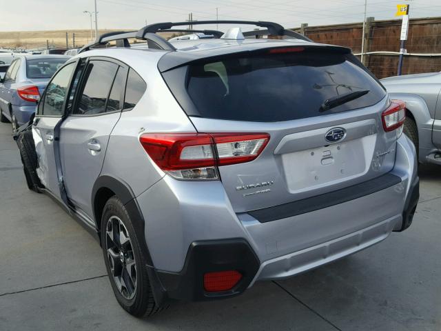 JF2GTADC7J8308092 - 2018 SUBARU CROSSTREK SILVER photo 3