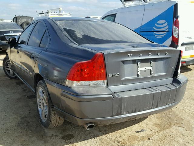 YV1RS592192724956 - 2009 VOLVO S60 2.5T GRAY photo 3