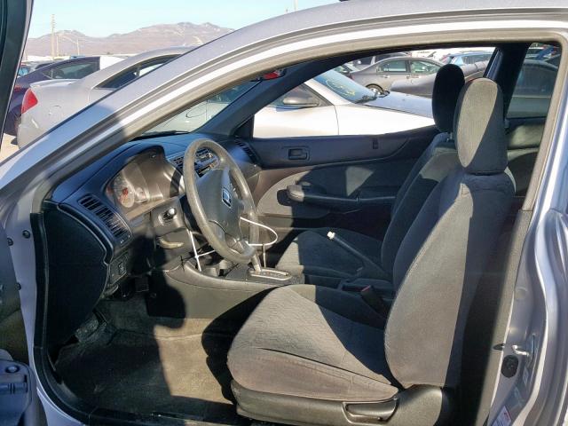 1HGEM22552L099478 - 2002 HONDA CIVIC LX SILVER photo 5