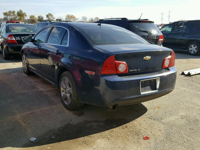 1G1ZD5E13BF104467 - 2011 CHEVROLET MALIBU 2LT BLUE photo 3