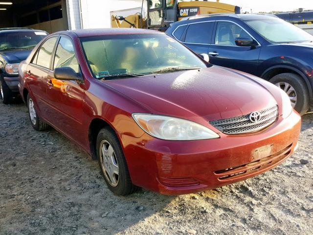 4T1BF32K72U015920 - 2002 TOYOTA CAMRY LE RED photo 1