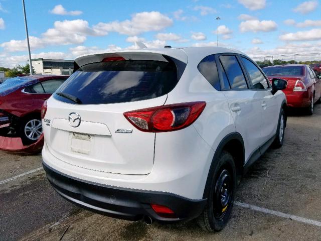 JM3KE4BE1D0148150 - 2013 MAZDA CX-5 SPORT WHITE photo 4