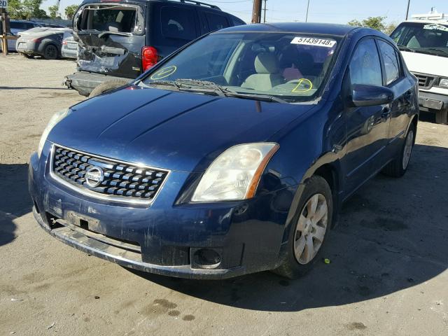 3N1AB61EX7L677486 - 2007 NISSAN SENTRA 2.0 BLUE photo 2