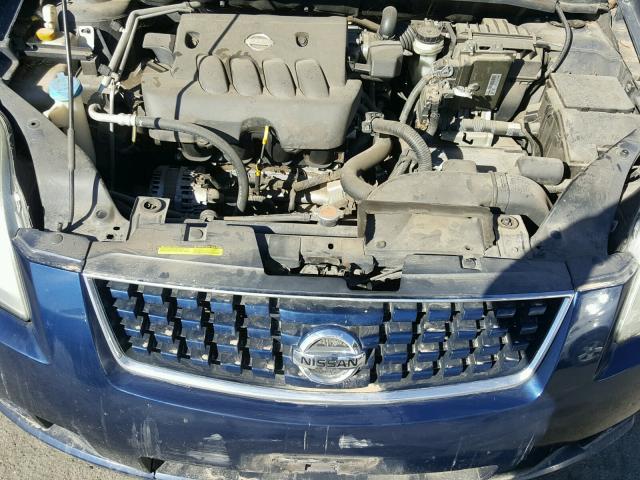 3N1AB61EX7L677486 - 2007 NISSAN SENTRA 2.0 BLUE photo 7