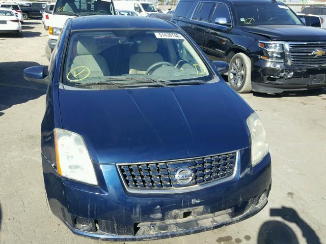 3N1AB61EX7L677486 - 2007 NISSAN SENTRA 2.0 BLUE photo 9