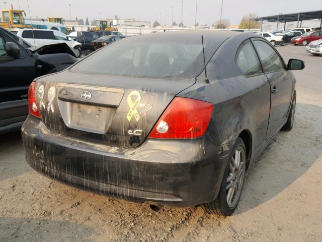 JTKDE177770154252 - 2007 TOYOTA SCION TC 灰色 照片 4