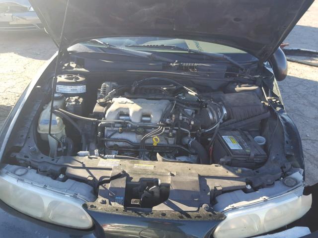 1G3NL52EX2C254495 - 2002 OLDSMOBILE ALERO GL BLACK photo 7