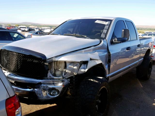 1D7KS28A77J605431 - 2007 DODGE RAM 2500 S SILVER photo 2