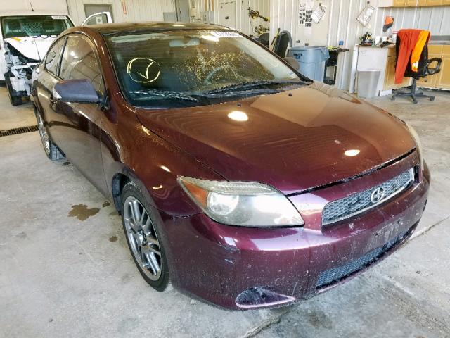 JTKDE167450029479 - 2005 TOYOTA SCION TC ბურგუნდია ფოტო 1