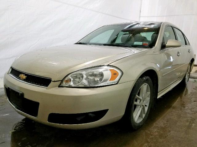 2G1WC5E39C1230395 - 2012 CHEVROLET IMPALA LTZ TAN photo 2