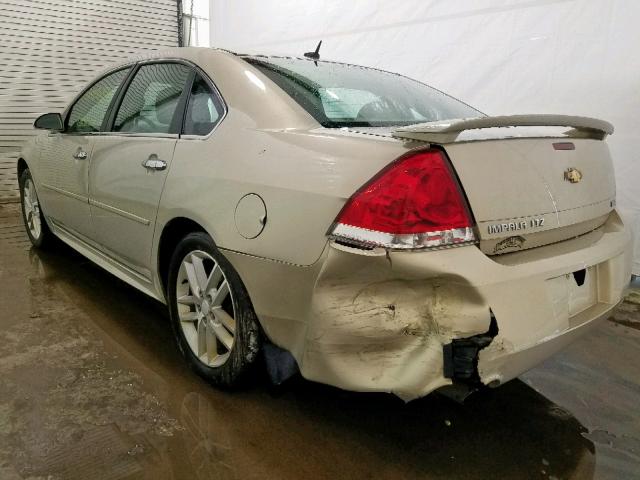 2G1WC5E39C1230395 - 2012 CHEVROLET IMPALA LTZ TAN photo 3