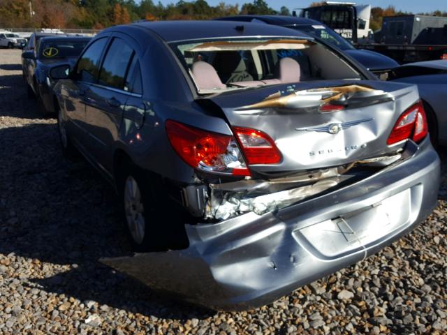 1C3LC46J98N249380 - 2008 CHRYSLER SEBRING LX GRAY photo 3