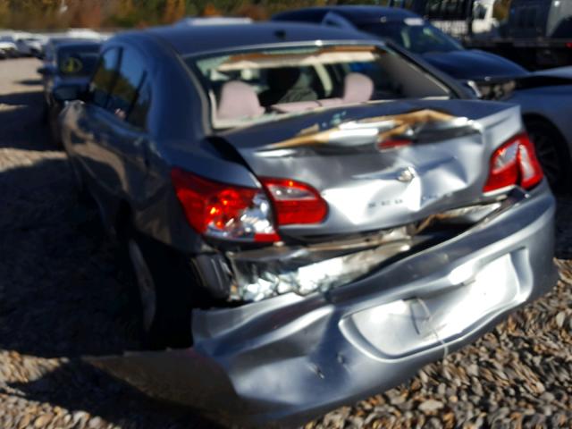 1C3LC46J98N249380 - 2008 CHRYSLER SEBRING LX GRAY photo 9