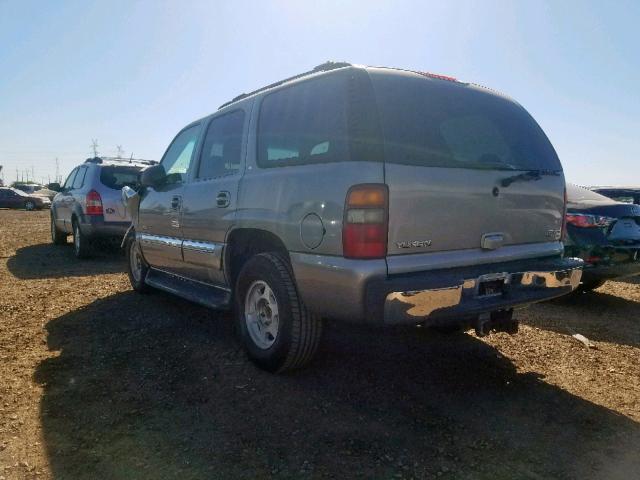 1GKEK13Z33J300103 - 2003 GMC YUKON GRAY photo 3