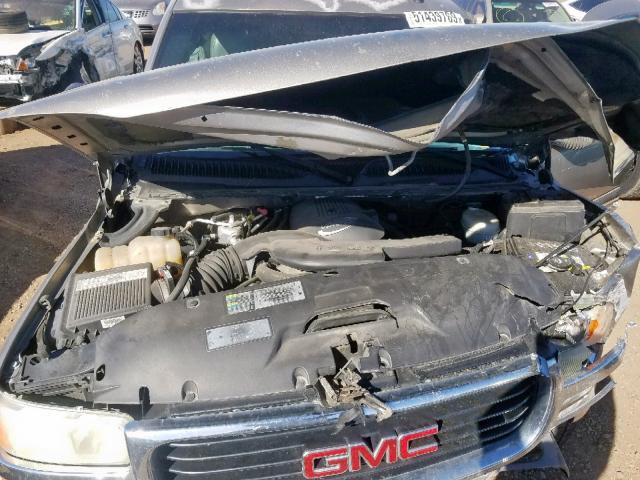 1GKEK13Z33J300103 - 2003 GMC YUKON GRAY photo 7