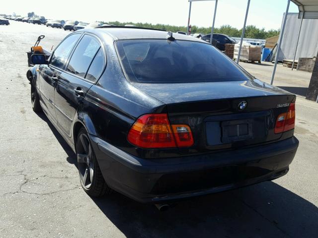 WBAAZ334X5KP92175 - 2005 BMW 325 IS SUL BLACK photo 3
