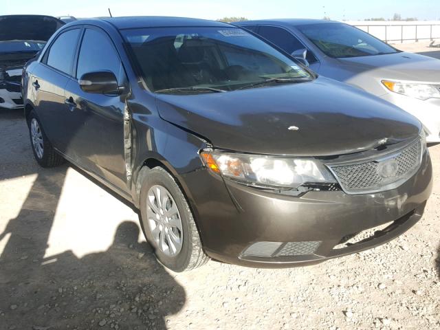 KNAFU4A22A5862157 - 2010 KIA FORTE EX GRAY photo 1