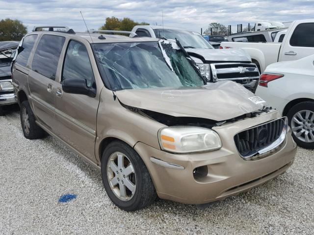 5GADV33LX5D214621 - 2005 BUICK TERRAZA CX TAN photo 1