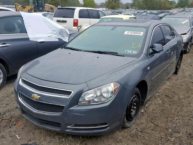 1G1ZH57B18F184211 - 2008 CHEVROLET MALIBU 1LT 灰色 照片 2