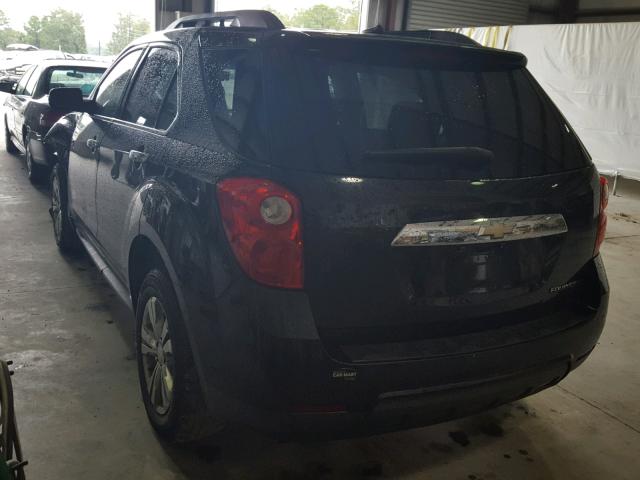 2CNALDEC5B6397670 - 2011 CHEVROLET EQUINOX LT BLACK photo 3