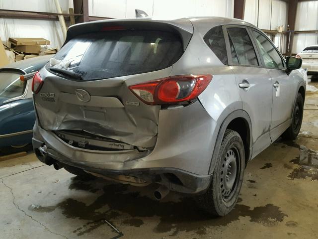 JM3KE2BE4F0477531 - 2015 MAZDA CX-5 SPORT GRAY photo 4