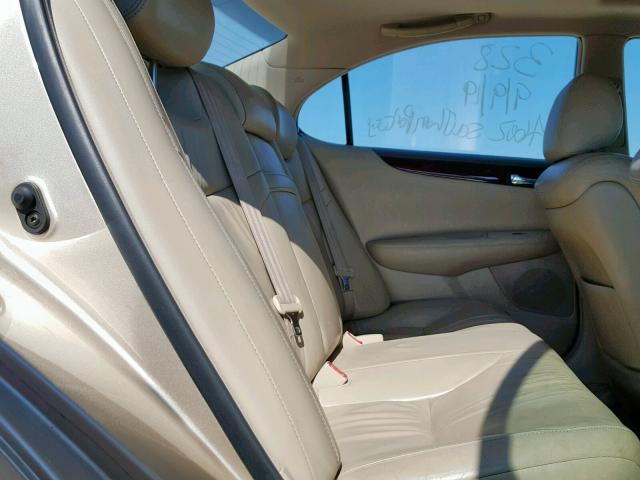 JTHBF30G625018965 - 2002 LEXUS ES 300 GOLD photo 6