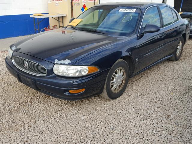 1G4HP52K044103584 - 2004 BUICK LESABRE CU BLUE photo 2