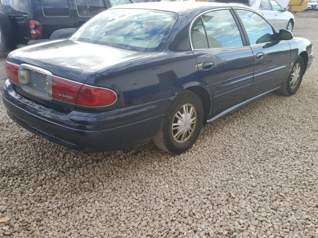 1G4HP52K044103584 - 2004 BUICK LESABRE CU BLUE photo 4