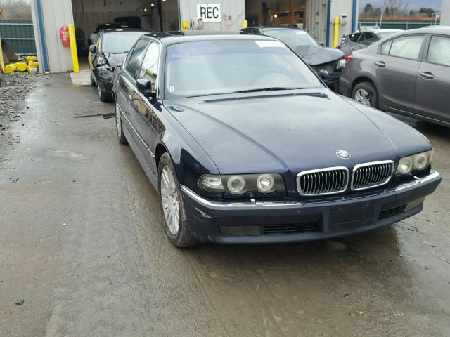 WBAGJ0334XDD73224 - 1999 BMW 750 IL BLUE photo 1