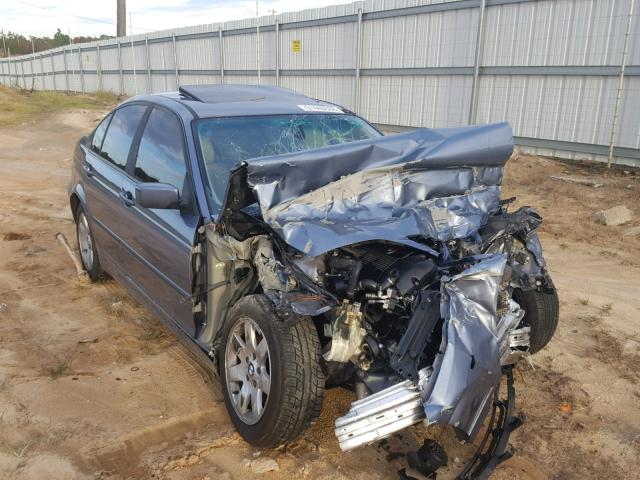 WBAET37414NJ96883 - 2004 BMW 325 I BLUE photo 1