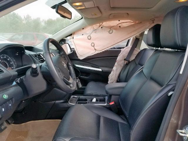 2HKRM4H70GH695839 - 2016 HONDA CR-V EXL GRAY photo 5