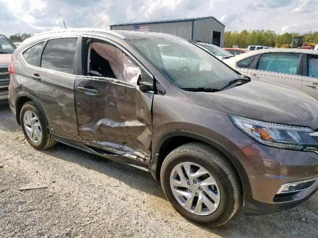 2HKRM4H70GH695839 - 2016 HONDA CR-V EXL GRAY photo 9