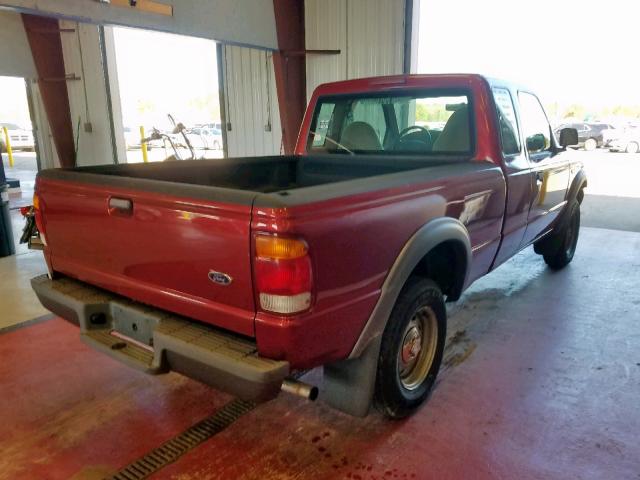 1FTZR15V5XTA25105 - 1999 FORD RANGER SUP RED photo 4