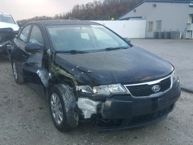 KNAFU4A28D5705320 - 2013 KIA FORTE EX CHARCOAL photo 1