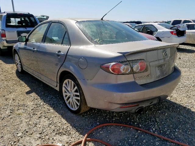 JM1GG12L461101827 - 2006 MAZDA SPEED 6 GRAY photo 3