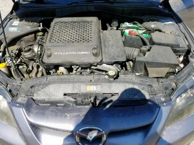 JM1GG12L461101827 - 2006 MAZDA SPEED 6 GRAY photo 7